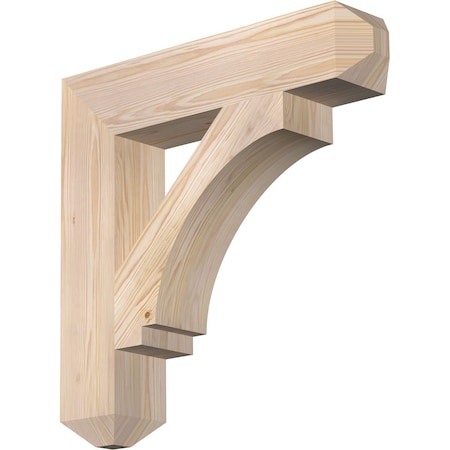 Ekena Millwork Imperial Craftsman Smooth Bracket, Douglas Fir, 5 1/2"W x 28"D x 28"H BKT06X28X28IMP04SDF
